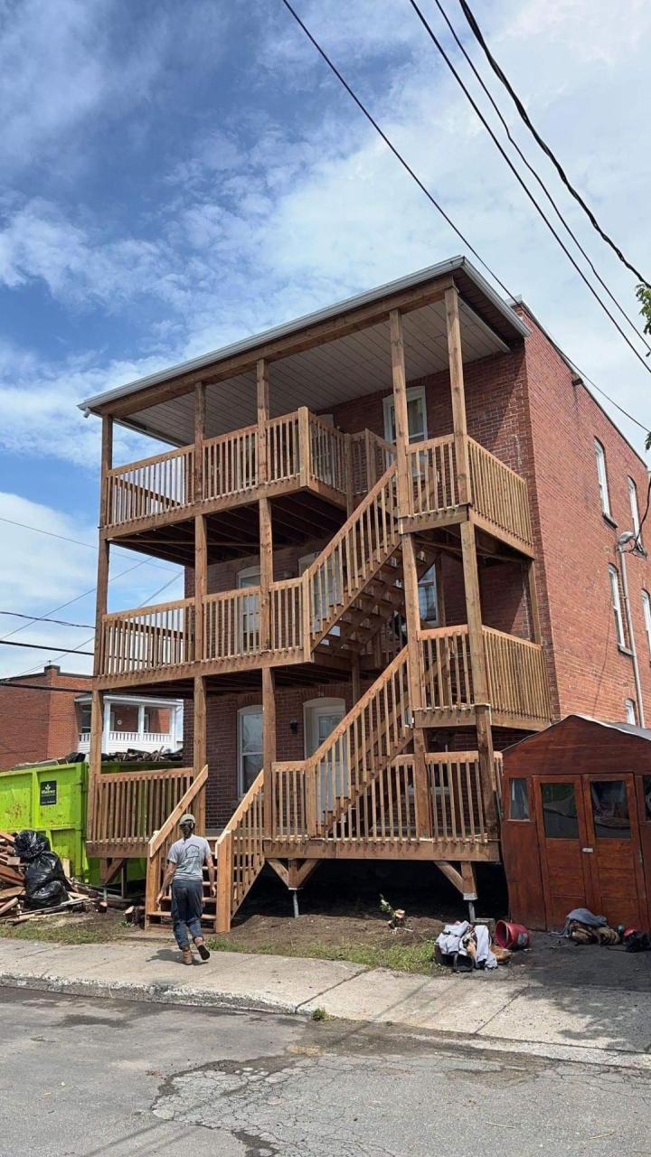 Construction de patio Sherbrooke